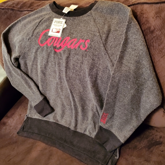 Pink Victoria's Secret Cougars Collegiate Col… - Picture 2 of 4